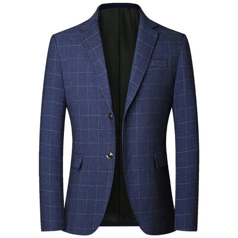 Blazer Masculino Formal Alfaiataria Sr Aflha 1715 Blue M Asia Size