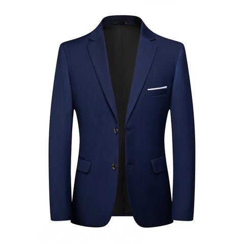 Blazer Masculino London Sr Aflha Blue -2 button Asian XXL (EUR M)