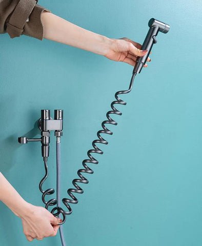 Ducha Higiênica com Derivação para Caixa Acoplada Kit Completo