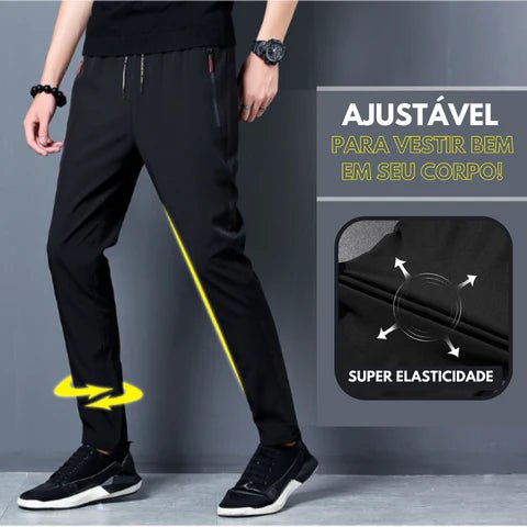 Calça Masculina Slim FlexFit Premium - COMPRE 1 LEVE 2 + Brinde Surpresa Lojas Pacheco