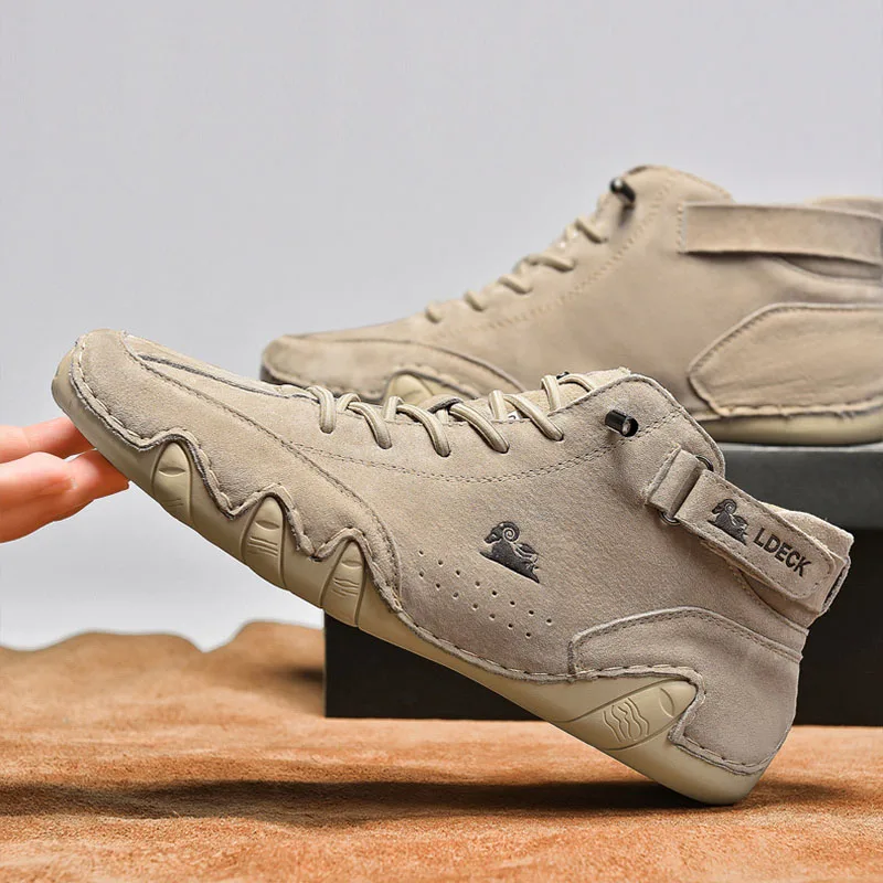 botas masculinas;  bota preta;  bota masculina couro social;  bota masculina couro casual  bota masculina couro;  bota masculina casual;  Bota Ldeck Trabalhada em Couro PU;  Bota Ldeck;